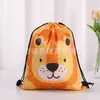 Bolsa con Cordón de Poliéster Serie Animales Lindos Elementos Serie Pascua Almacenamiento Fácil Transfronterizo y Portátil