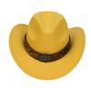 Sombreros para Hombre Transfronterizos, Sombreros Vaqueros Occidentales Europeos y Americanos, Sombreros de Jazz de Lana, Sombreros de Sol para Mujer para Exteriores, Sombreros Negros para Adultos