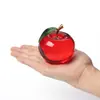 Manzana de Cristal Navideña Transfronteriza Regalo Decoraciones Creativas Adornos del Día de San Valentín Fruta de la Paz Diamante Colorido Adornos
