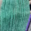Cuentas verdes Dongling de 2x4MM, cuentas de rueda facetada para ábaco, cuentas Mimi, cuentas finas, Cuentas HL