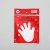 Luvas descartáveis em sacos, espessadas, de grau alimentício, transparentes, para catering, delivery, limpeza doméstica e uso na cozinha; Luvas de plástico PE