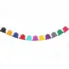 Exclusivo Transfronteiriço Feltro Dia dos Mortos Mexicano Banner Decorativo de Crânio de Feltro Decoração de Festa Mexicana