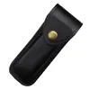 Funda universal plegable de alta gama para exteriores de dos capas de cuero de vaca genuino funda de cuero genuino para cuchillo cuchillo tallado a mano funda de cuchillo de cuero de primera capa