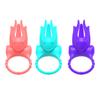 Haoqi juego divertido juguetes sexuales para adultos anillo vibrador Nuevo Anillo vibrador de silicona de frecuencia única fabricantes al por mayor