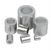 Cable de acero con funda de aluminio tipo ocho de aluminio portacables de un solo agujero hebilla redonda de aluminio M0.5-M20 Hebilla ovalada de cierre