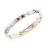 Amazon Transfronterizo Pulsera de Acero Inoxidable 7mm Patrón de Dragón Imán Cuatro en Uno Pulsera de Acero de Titanio Fabricante de Joyería Al por Mayor