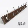 Colgador de 4 filas estilo europeo de aleación de zinc para uso doméstico en la sala de estar, cocina, baño, montado en la pared para guardar ropa, accesorios y sombreros