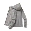 Roupas de Proteção Solar de Verão Masculinas Tamanho Grande Jaqueta Casaco Exterior Fino Roupas de Proteção Solar para a Pele