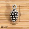 Colgante Cruz Aleación Plata Antigua Mariposa Flores Flores de Lirio del Valle Cuentas Espaciadoras Accesorios para Joyería DIY Abalorios Hechos a Mano
