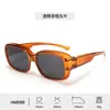 Gafas de Sol Polarizadas de Moda Retro para Mujer, Gafas de Prescripción de Marco Cuadrado Pequeño de Nuevo Estilo con Sensación de Alta Gama, Portátiles, Venta al por Mayor