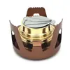 Estufa de Alcohol para Exterior Transfronteriza para Hogar, Camping, Portátil, a Prueba de Viento, Mini Olla Caliente, Utensilios de Cocina, Estufa de Té de Alcohol Líquido