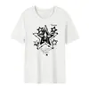 [Personalização Profissional] Camiseta Masculina de Manga Curta 100% Algodão Longo de Xinjiang Contagem 50 Impressa com Máquina de Impressão Direta da Marca Brother Importada