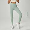Pantalones de Yoga Fitness para Montañismo al Aire Libre Nuevos Pantalones de Yoga de Gama Alta Cadera de Durazno para Mujer Verano Cintura Alta Sin Marcas Pantalones de Fitness