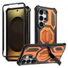Funda a prueba de tres impactos para Samsung S26Ultra Modelo Nuevo con Accesorio Magnético y Soporte Vertical, Carcasa de Cobertura Total para S25Plus