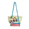 Nueva Bolsa de Lona para Niños con Estampado de Dibujos Animados Lindos, Bolso de Hombro Único para Niños Pequeños y Bebés, Bolsa Tipo Cubo para Snacks de Gran Capacidad para Salidas
