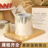 Ventas Directas de Fábrica Borde de Pastel de Cumpleaños Mousse Coreana Decoración Transparente Plástico PET Empaque para Hornear Postre