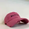Moda de Primavera y Otoño Gorra de Béisbol Infantil Moderna Elegante Desgastada Versátil para Niños y Niñas Deportes al Aire Libre Casual Gorra Protectora del Sol