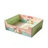 Arenero desechable para gatos, inodoro portátil para gatos para viajes y uso en automóvil, inodoro de papel plegable para gatos, inodoro para mascotas