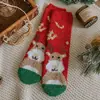 Calcetines para Dormir de Otoño e Invierno, Calcetines Gruesos de Coral Fleece, Calcetines Cálidos de Toalla, Calcetines Gruesos Navideños de Dibujos Animados, Calcetines para Dormir