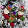 Adornos navideños, calcetines navideños, bolsa de regalo, colgante de árbol de Navidad, calcetines decorativos, regalos navideños creativos.