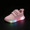 Zapatos Casuales con Letras Zapatillas Deportivas Suela Suave Zapatos Luminosos Estilo de Moda 2026 Transpirables Zapatos Deportivos para Niños y Niñas Otoño