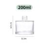 Garrafa de vidro cilíndrica da aromaterapia sem fogo Aromaterapia do rattan volátil da garrafa da aromaterapia garrafa vazia garrafa doméstica da aromaterapia engarrafamento dividido