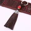 Llavero, Borla de Boca de Pez, Colgante para Bolso, Borla para Sombrero, Colgante para Pendiente, Accesorios Hechos a Mano Estilo Chino