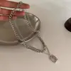 Collar de Mariposa de Cuentas en Capas de Otoño e Invierno Colorido para Mujer 2026 Nuevo Accesorio Popular Cadena para Clavícula Gargantilla Dopamina