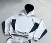 Sudadera con capucha de estilo nuevo para mujer Invierno 2026, Bloques de color con estampado de letras, Chaqueta de manga larga informal estilo callejero