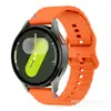 Para Galaxy watch7654 correa de silicona color hebilla costura de onda liberación rápida 20mm universal Huawei Samsung