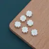 Acessórios para Joias de Liga de Zinco Liga Coração Dupla Face Trevo de Quatro Folhas Feito à Mão DIY Contas para Pulseira Contas Especiais de Indústria Pesada Contas Soltas