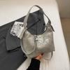 Bolso para la axila de diseño de nicho minimalista 2026 Verano Nueva Moda Bolso de hombro plisado degradado Bolso cruzado de moda