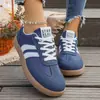 Zapatos Casuales Deportivos Retro Nuevos Transfronterizos Europeos y Americanos 2026 Zapatos de Una Sola Pieza Zapatos de Plataforma para Mujer Zapatos de Entrenamiento Alemanes para Primavera y Otoño Venta al por Mayor Talla Grande
