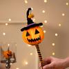 Decoração de Halloween Abóbora Lanterna Twist Bar Feito à Mão DIY Material Pacote Pequeno Presente Enfeites Cena Layout Adereços