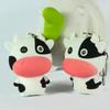 Conejo del Zodiaco Mentira Vaca Luminosa Funda para Teléfono Móvil Luminosa Bolso Cruzado Luminoso de Vaca Colgante para Mochila Llavero