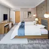 Fabricante de Muebles Foshan Guangdong Venta al por mayor Sala de Estar Juego Completo de Cama de Panel Muebles B&B Cama Estándar Independiente de Hotel Cama Grande