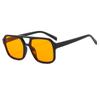 Gafas de Sol Nuevo Estilo 2023 Cuadradas Distintivas Estilo Coreano Gafas de Sol de Moda Retro de Alta Gama Anti-UV Ins Didi