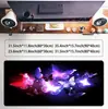 Venta al por mayor transfronteriza de productos en stock, alfombrilla de ratón abstracta de ondas fluidas hecha a medida, protector de escritorio de oficina, protector de teclado de computadora