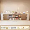 Popular Escritorio de Esquina para Uso Doméstico, Mesa de Estudio, Tocador de Dormitorio para Niñas, Estantería Integrada, Escritorio de Computadora de Esquina en Forma de L