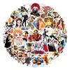 50 Pegatinas Nuevas de One Piece para Decorar Maletas, Computadoras, Patinetas, Coches, Pegatinas Impermeables, One Piece