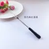 Batedor de Ovos de Aço Inoxidável em Formato de Flor com Cabo de Cerâmica do Fabricante para Assar em Casa, Batedor Compacto de Ovos e Creme, Mini Ferramenta de Confeitaria