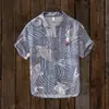 Fábrica de Origen de Ropa en la Nube Camisa para Hombre Estilo Harajuku Caballero Gato Negro Impresión Digital 3D Manga Corta Transpirable Absorbente de Humedad