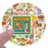 60 Pegatinas Nuevas de Graffiti de Richard Scarry Cuaderno Equipaje Pegatinas de Cómic Fabricante Mayorista