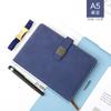 Fábrica de Origen A5 Piel Suave PU Cuaderno Logo Personalizado Simple Regalo Publicitario Negocio B5 Hebilla Magnética