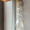 Cortina de cuentas acrílicas colgante colgante de ingeniería accesorios de decoración de lámpara de cristal bola colgante de gota de agua acrílica accesorios colgantes de boda
