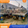 Vender 1250 centrífuga de fundo plano com descarga separador sólido-líquido raspador automático centrífuga horizontal
