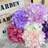 Flor de Hortensia Artificial Simulado de 117 Piezas Producto Terminado para Decoración de Bodas Arreglo Floral Adorno de Ramo