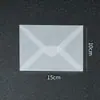 Envelopes de papel glassine transparente fosco de alto valor em estoque convite de cartão postal de casamento retrô armazenamento de envelope translúcido