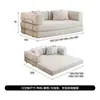 Entrega transfronteriza de Sofá Cama, un sofá cama compacto plegable de doble uso para apartamentos pequeños, adecuado para dormir y descansar