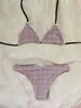 Verano Ins Nuevo Playa Piscina Sexy Hottie Lazo Lunares Diseño Camiseta sin Mangas Conjunto de Falda Traje de Baño Mayoreo